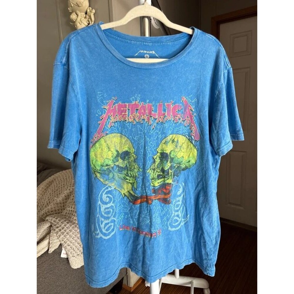 Metallica vintage graphic T-shirt live in concert 1992
